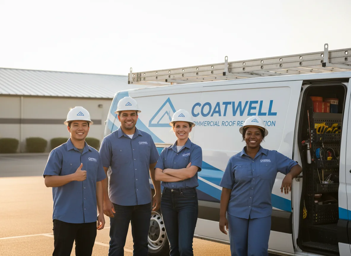 Commercial roof coating company in Bergheim, TX